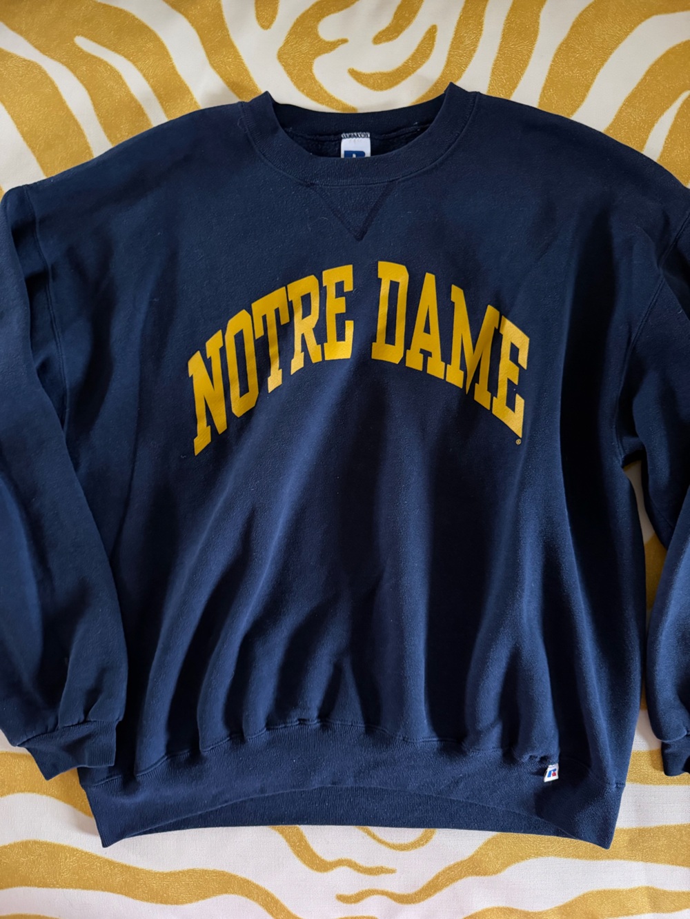 Vintage Notre Dame Crewneck -XXL